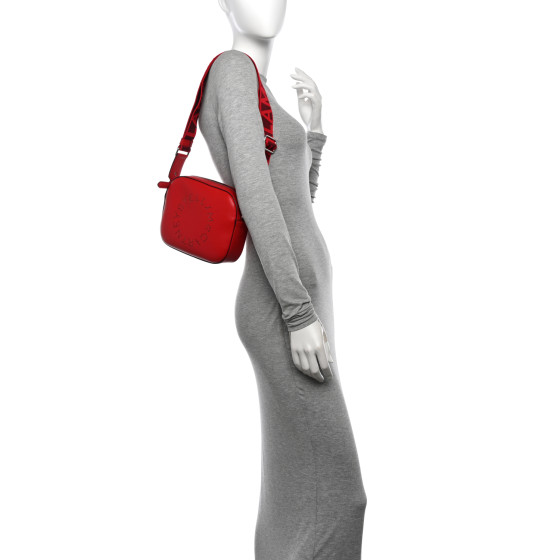 STELLA MCCARTNEY Alter Nappa Mini Camera Bag Red 1637665