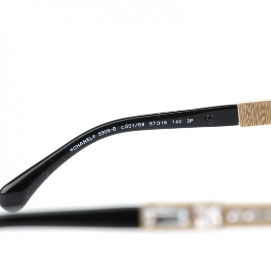CHANEL シャネル　5308-B-A サングラス CHANEL シャネル ラインストーン付 サングラス 5308-B-A
