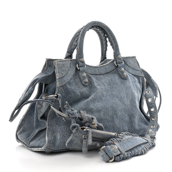 BALENCIAGA シティ City leather handbag Balenciaga Metallic in Leather - 39593273