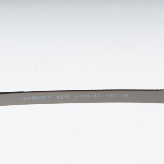 CHANEL ランウェイ 4215 シールド リムレス サングラス ミラー CHANEL Shield Runway Sunglasses 4215 Silver Purple 689056