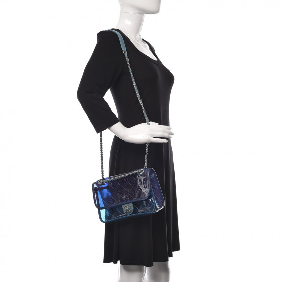 Chanel 25 small handbag, Washed denim & gold-tone metal