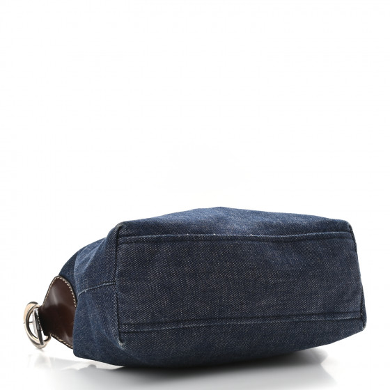 バッグ PRADA denim leather one shoulder bag PRADA Denim Shoulder Bag Bleu 920180 | FASHIONPHILE