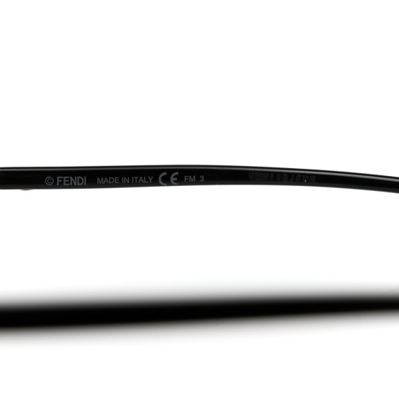 FENDI Square Sunglasses FF 0411/S Black 1239561 | FASHIONPHILE