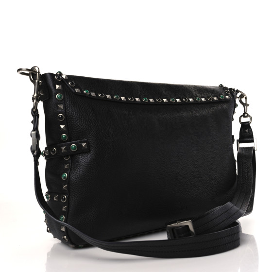 ショルダーバッグ VALENTINO GARAVANI LARGE ROCKSTUD MESSENGER BAG Valentino Rockstud Messenger Bag - Luxe Du Jour