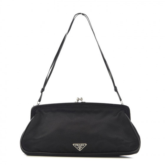 PRADA y2k shoulder bag nylon×black Y2K Prada Tessuto Sport Nero Shoulder Bag - Etsy