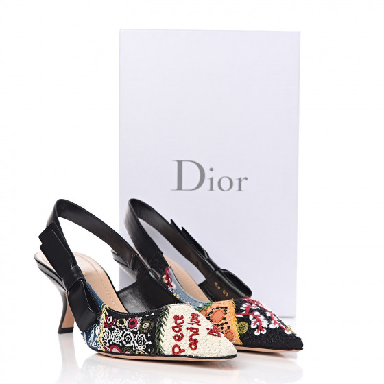 ＊DIOR ディオール＊ Sweet D Slingback Pumps Dior Sweet-d Slingback Pumps | italist