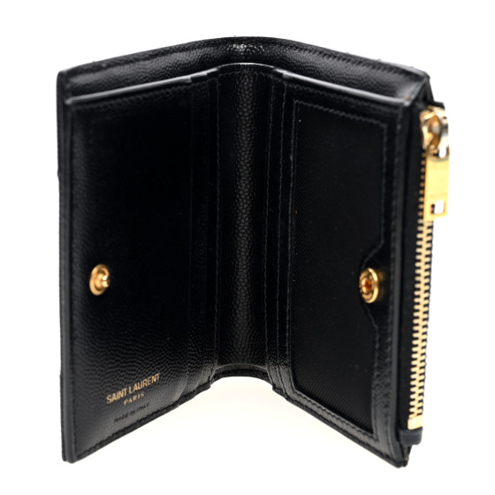 SAINT LAURENT Grain De Poudre Matelasse Chevron Monogram