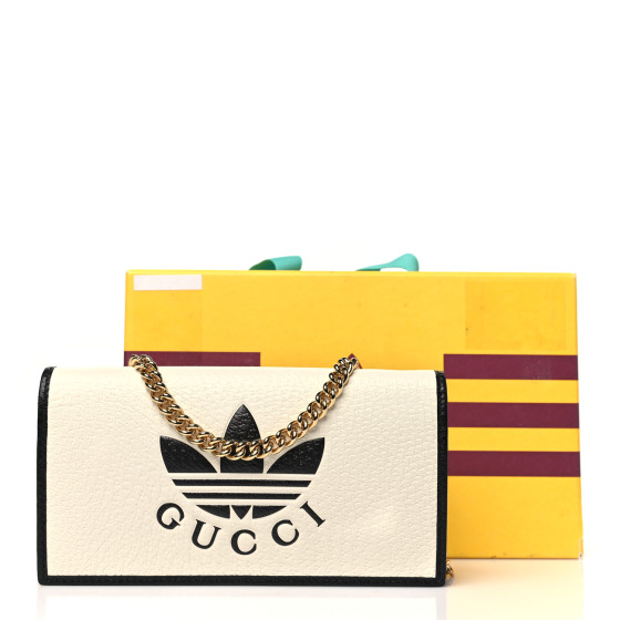adidas x Gucci チェーン付き ウォレット GUCCI グッチ 財布 二つ折り長財布 チェーンウォレット