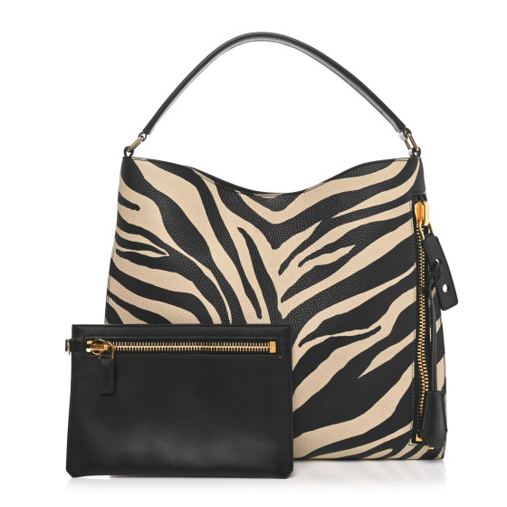 TOM FORD ハンドバッグ Tom Ford - Lock Black Mini Flap Leather Crossbody Bag