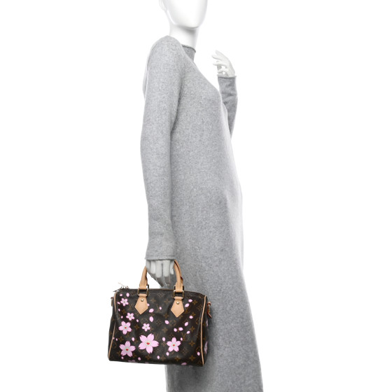 LOUIS VUITTON LV X TM Monogram Cherry Blossom Speedy