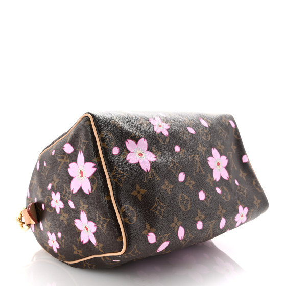 LOUIS VUITTON LV X TM Monogram Cherry Blossom Speedy