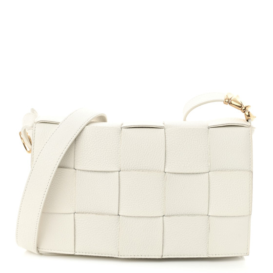 BOTTEGA VENETA Grained Calfskin Maxi Intrecciato Cassette