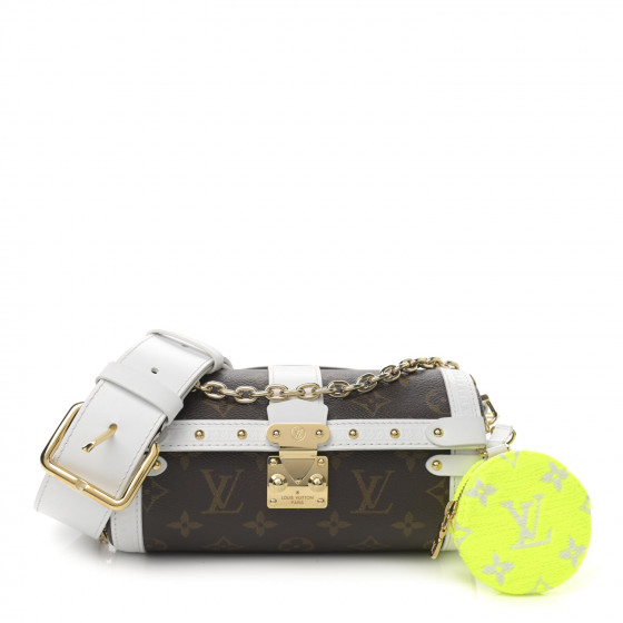 LOUIS VUITTON Monogram LV Match Papillon Trunk White 1086095