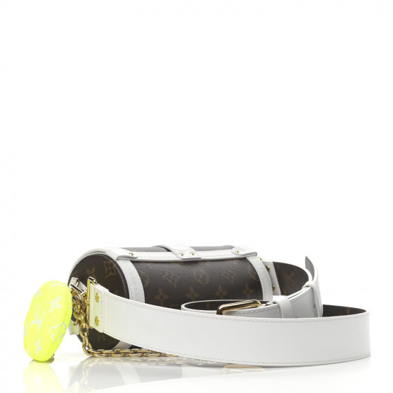 LOUIS VUITTON Monogram LV Match Papillon Trunk White 1086095
