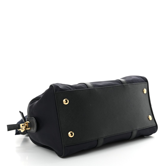 ハンドバッグ Prada Midnight Blue Canvas Medium Re-Edition 1978 Handbag PRADA Prada Re-Edition 1978 medium Re-Nylon and Saffiano
