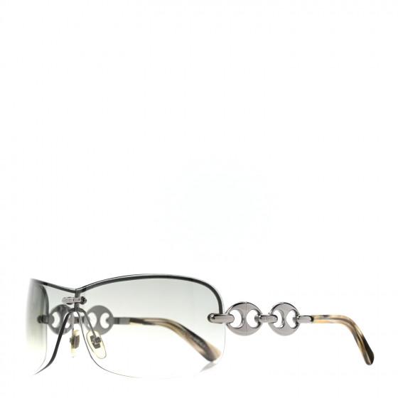 GUCCI Semi Rimless Gradient Marina Chain Sunglasses GG2772/S