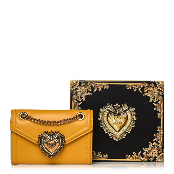Dolce & Gabbana Devotion スムースカーフスキン スモールバッグ ホワイトのウィメンズ DEVOTION バッグ スモール スムーズカーフ