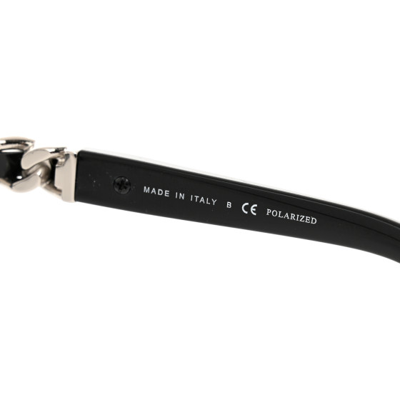 CHANEL Cat Eye Chain Polarized Sunglasses 5260-Q-A Black