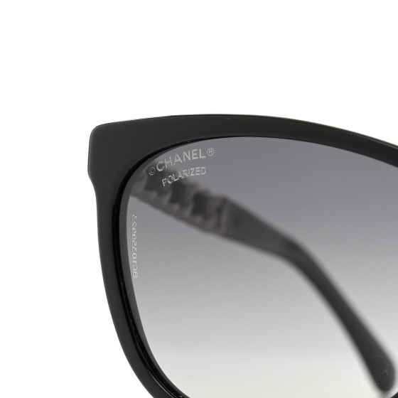 CHANEL サングラス ブラック　5260-Q-A CHANEL Cat Eye Chain Polarized Sunglasses 5260-Q-A Black