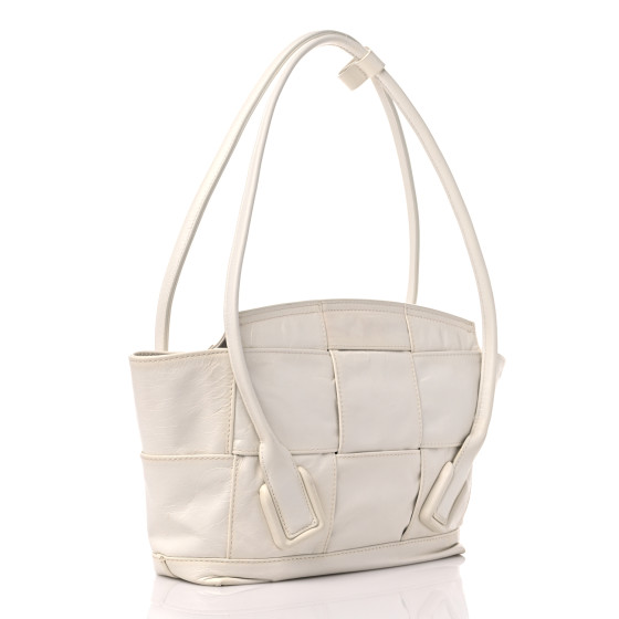 BOTTEGA VENETA Paper Calfskin Maxi Intrecciato Small Arco