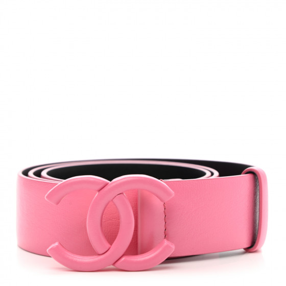 CHANEL レザー ベルト 85/34 Chanel black smooth leather CC belt 85 34 – My Girlfriend's