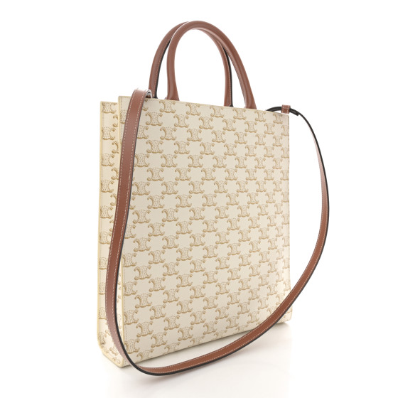 直営店買付☆☆【CELIEN】Small Cabas In Triomphe Canvas tas tote-bag Celine Small Cabas in Triomphe Canvas