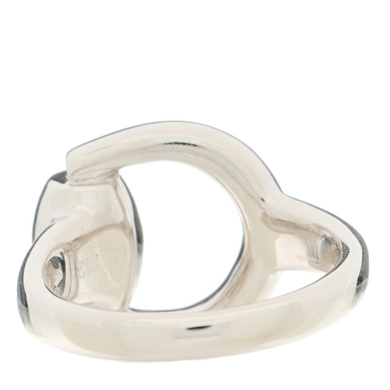 アクセサリー OLD GUCCI Silver Heart Horsebit Ring OLD GUCCI Silver Heart Horsebit Ring
