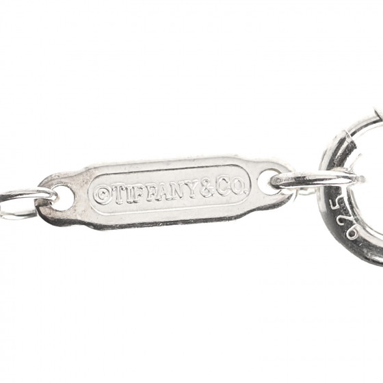 TIFFANY Sterling Silver Elephant Never Forgets Pendant