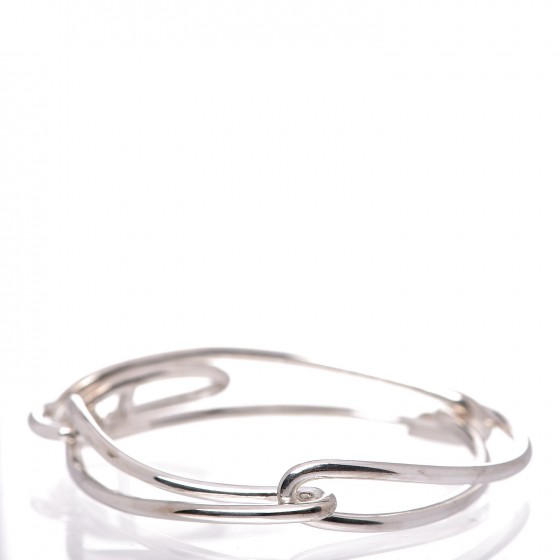 HERMES Sterling Silver Chaine d'Ancre Punk Bracelet SH