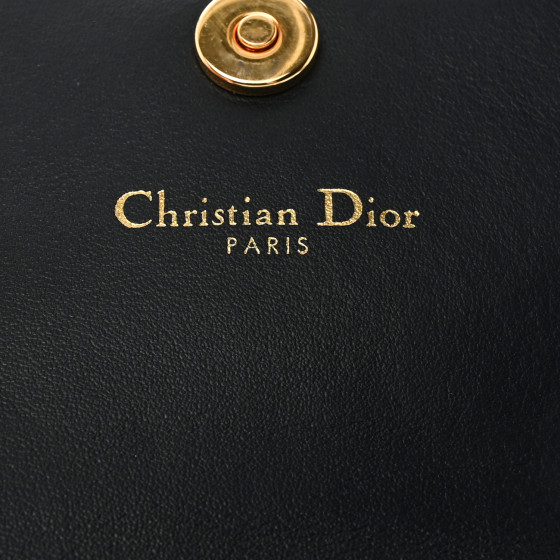 CHRISTIAN DIOR Oblique 30 Montaigne Glycine Wallet Blue