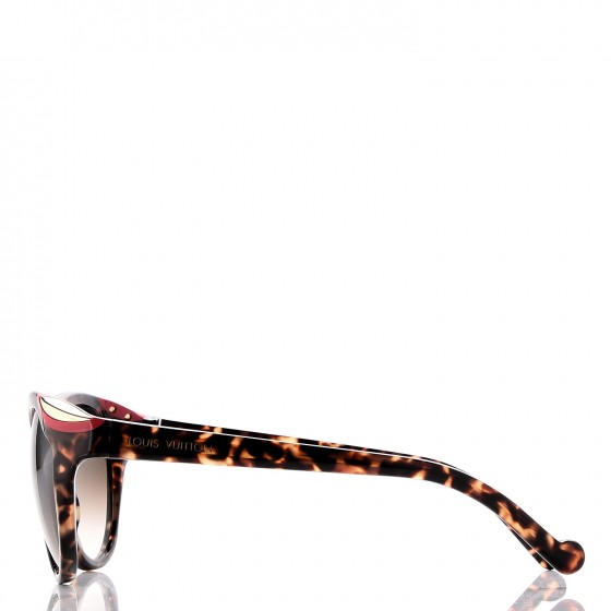 LOUIS VUITTON Ivy Cat Sunglasses Z0736W Tortoise 230867