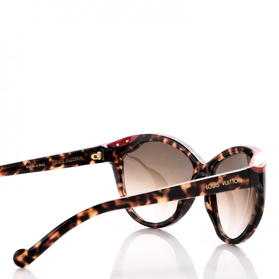 Louis Vuitton おまつさん専用 LOUIS VUITTON Ivy Cat Sunglasses Z0736W Tortoise 230867