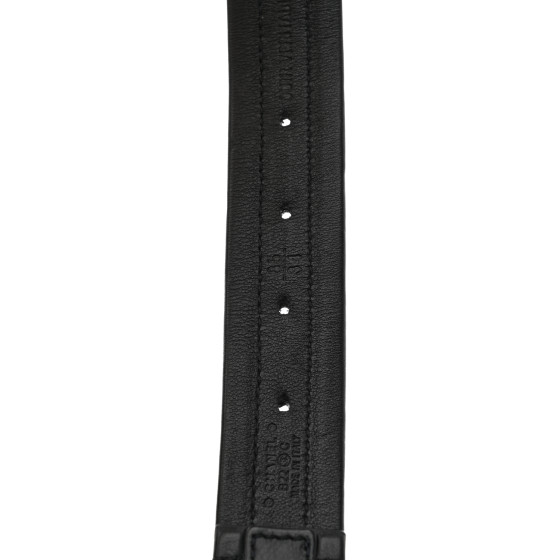 CHANEL レザー ベルト 85/34 CHANEL シャネル レザー ココマーク ベルト 85/34 08C ブラック