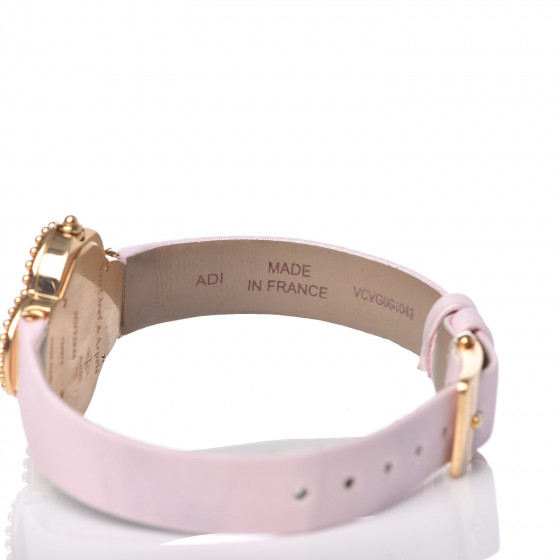 VAN CLEEF & ARPELS 18K Yellow Gold Satin Mother of Pearl