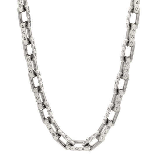 アクセサリー Jent Louis Silver Rock Chain Necklace Silver Rock Chain Necklace – Jent Louis