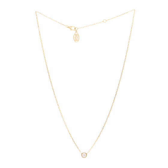 CARTIER D'AMOUR NECKLACE XS イエローゴールド CRB7224517 - Cartier d'Amour necklace XS - Yellow gold