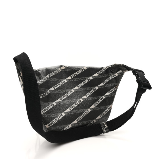 BALENCIAGAバック BALENCIAGA Box Calfskin Graffiti Logo Hourglass Top Handle