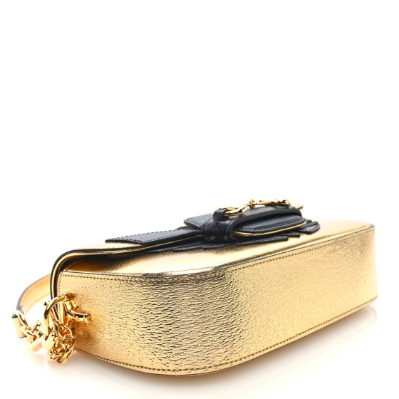 GUCCI X ADIDAS Textured Dollar Calfskin Web Trefoil Horsebit