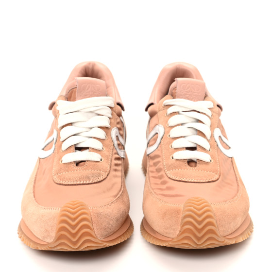 LOEWE フローランナー　スニーカー　38 LOEWE Nylon Suede Flow Runner Sneakers 38 Powder 1698020