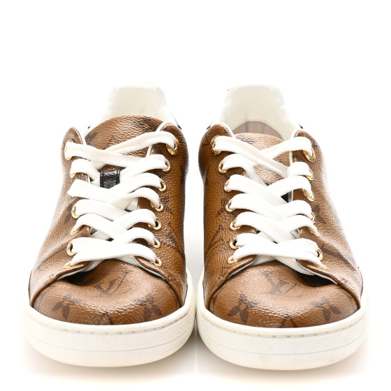 LOUIS VUITTON Reverse Monogram Frontrow Sneakers 38.5