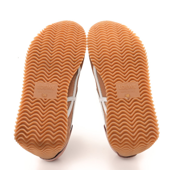 LOEWE フローランナー　スニーカー　38 LOEWE Nylon Suede Flow Runner Sneakers 38 Powder 1698020