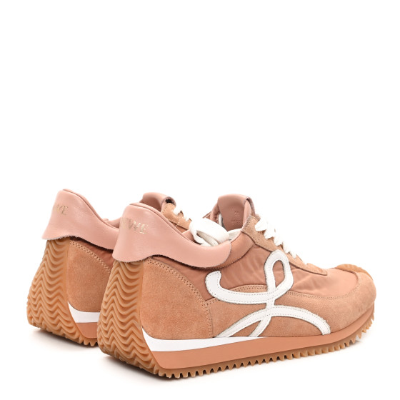 LOEWE フローランナー　スニーカー　38 LOEWE Nylon Suede Flow Runner Sneakers 38 Powder 1698020