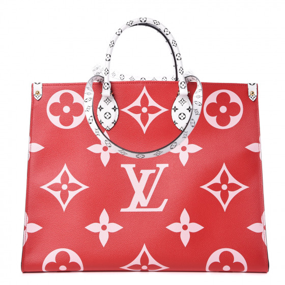 【希少】LOUIS VUITTON Monogram Giant OnTheGo GM トートバッグ OnTheGo GM Monogram Empreinte Leather - Women - Handbags