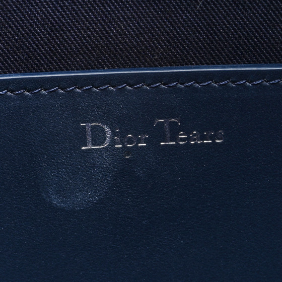 CHRISTIAN DIOR x Denim Tears A5 Oblique Flat Pouch Wristlet