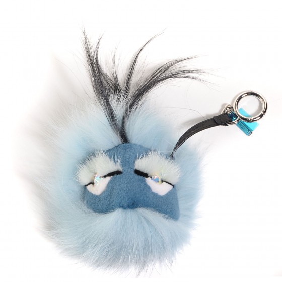 FENDI モンスター　Bag Bugs ネイビー ファーキーホルダー FENDI モンスターBag Bugs ネイビー ファーキーホルダー