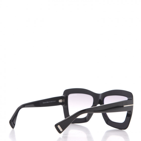 TOM FORD Hutton-02 TF664 Square Sunglasses Black 590390