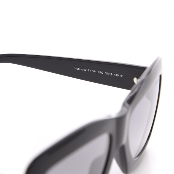 TOMさま専用② TOM FORD Hutton-02 TF664 Square Sunglasses Black 590390