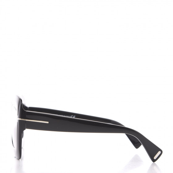 TOMさま専用② TOM FORD Hutton-02 TF664 Square Sunglasses Black 590390