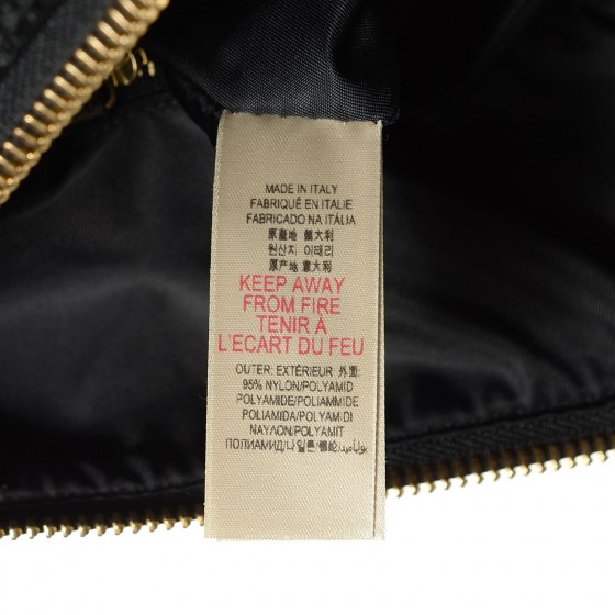 BURBERRY Beat Check Bridle Calfskin Nylon Medium Landscape