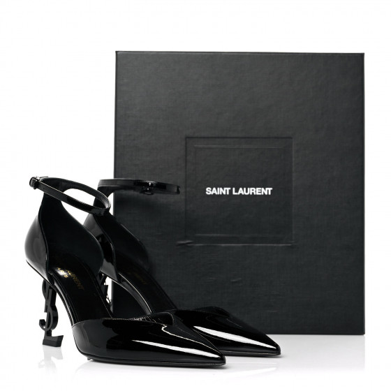 VIP価格SALE★Saint Laurent★D Orsay Pump SAINT LAURENT D'Orsay glossed-leather pumps | NET-A-PORTER